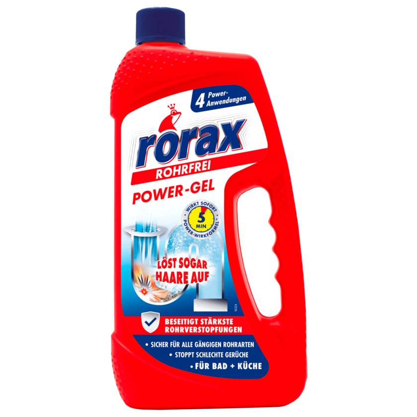 Rorax Rohrfrei Power-Gel 1l